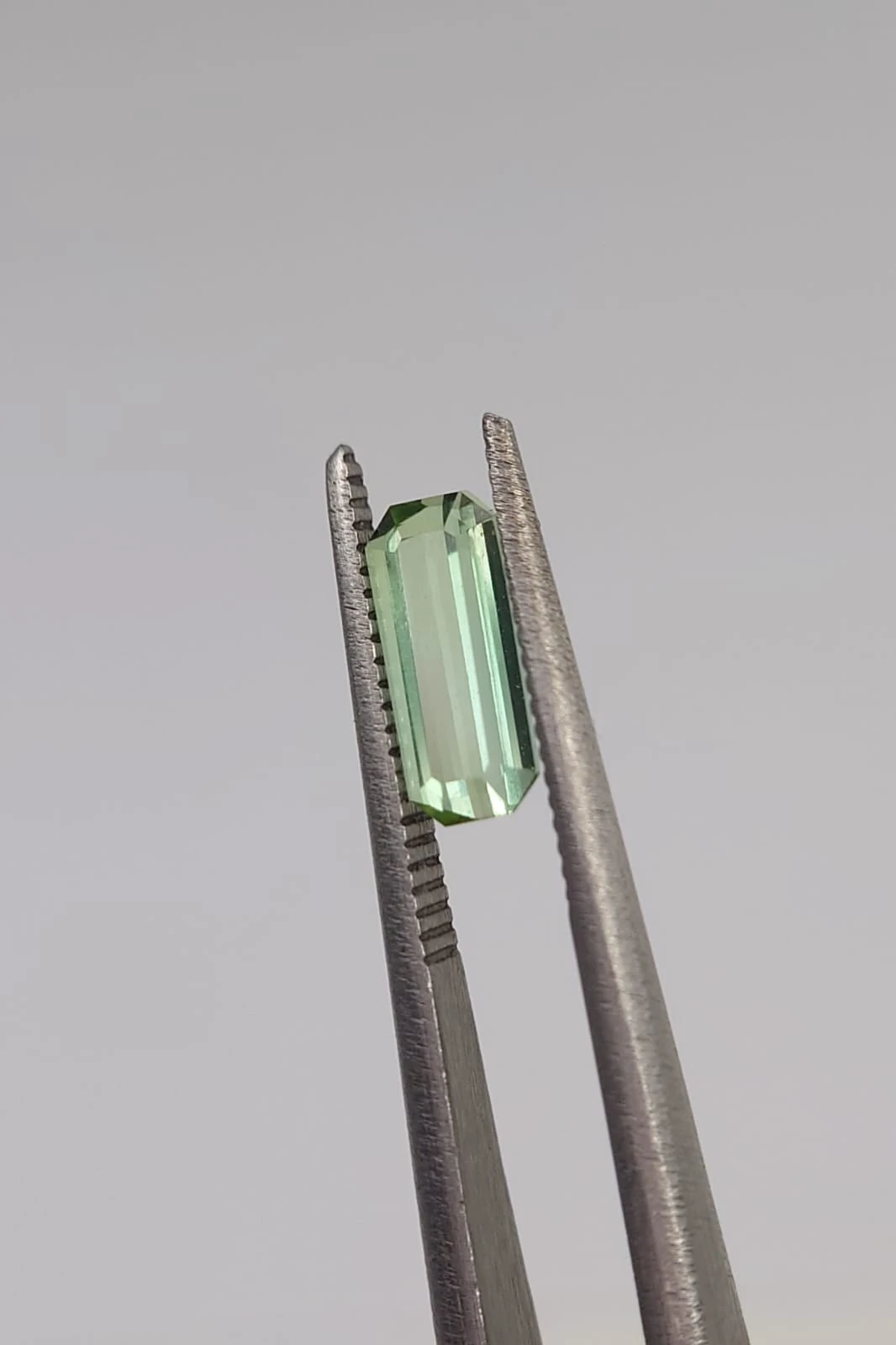 0.9ct Tourmaline Emerald Cut loose Gemstone From Nigeria — view 4